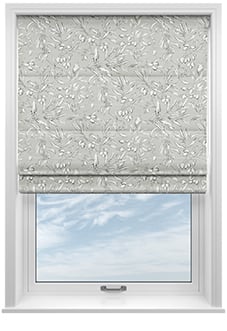 Aviary Velvet, Whisper - Motorised Roman Blind